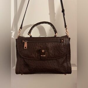 Rebecca Minkoff Rare Ostrich Dr. Bag Satchel